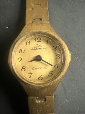 Jules Jurgensen Gold Tone Ladies Wristwatch